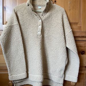 Aerie Teddy Sherpa sweatshirt